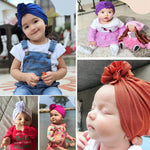 Toddler Kids Baby Headband Girl Headbands  Cotton Knot Bow Turban Headband  Stretchy Baby Hair Accessories Headwear