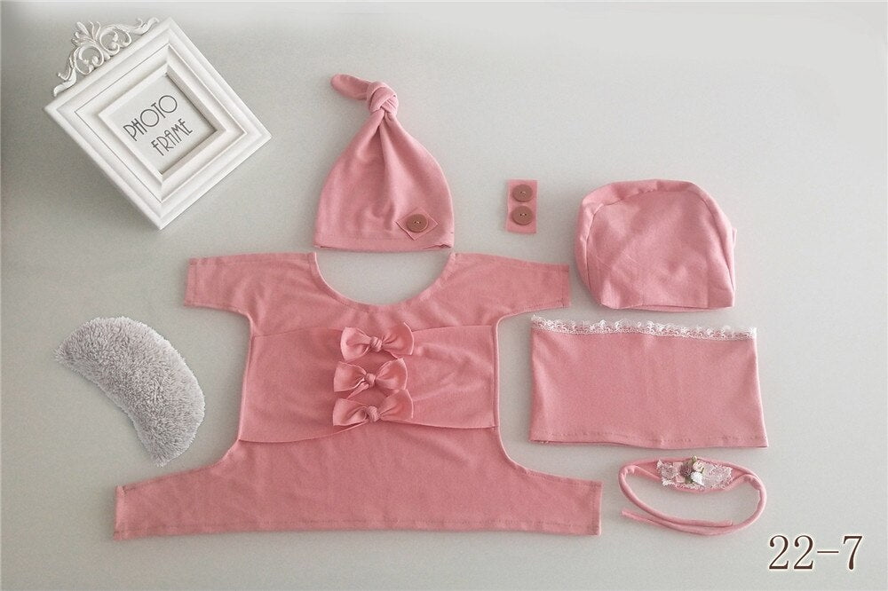7 pieces Newborn Photography set