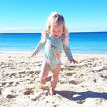 2019 Cute Infant Newborn Baby Girl Floral Romper Ruffles Jumpsuit Outfits Clothes