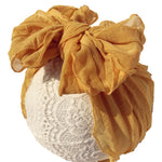Oversize Lace Bow Baby Headband Wide Soft Flower Silk Hairband for Girl Headwear Children Bow Knot Turban Newbor Infant Headwrap