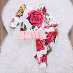 Pudcoco Girl Clothes 2Pcs Newborn Kids Baby Girls Clothes T-shirt Shirt Tops +Long Pants Outfits Sets