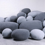 2019 New Creative 3d Simulation Stone Pillow Pebbles Throw Cushion Back Cushion Lazy Creative Home Decor Funny Soft Pillow