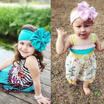 Newborn Infant Baby Girl Bow-not Headband Toddler Cotton Solid 6 Styles Cute Hair Band Accessories Headwear Head Wrap Pudcoco