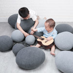 2019 New Creative 3d Simulation Stone Pillow Pebbles Throw Cushion Back Cushion Lazy Creative Home Decor Funny Soft Pillow