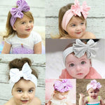 Newborn Infant Baby Girl Bow-not Headband Toddler Cotton Solid 6 Styles Cute Hair Band Accessories Headwear Head Wrap Pudcoco