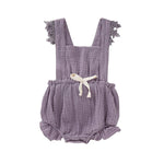 Newborn Solid One Pieces Clothes Summer Outfits 2019 Baby Girl Lace Backless Romper Jumpsuit Outfits Baby girl Bebe Clothes