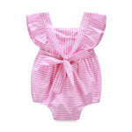 Children Pink Princess Bodysuit Baby Girl Clothes Bodysuit Jumpsuit Outfits Sunsuit 0-18M
