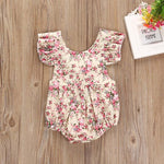 Newborn Infant Kids Baby Girls Floral Romper Jumpsuit Outfit Playsuit Clothes cotton fabric skin-friendly August 14