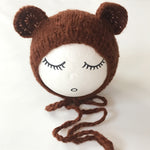 Newborn Knitted Mohair    Photography Prop (Coffee)