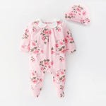 Long Sleeve Rosie Footed Sleeper & Hat