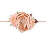 Boutique Floral and Pearls Embellished Headband