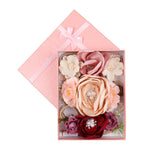 Boutique Artificial Flower Head Bands Beauty Pearl Floral Nylon Hairband For Newborn Kids Safe Headwear Gift Hair Accessories