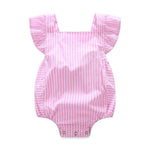 Children Pink Princess Bodysuit Baby Girl Clothes Bodysuit Jumpsuit Outfits Sunsuit 0-18M