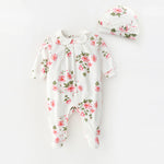 Long Sleeve Rosie Footed Sleeper & Hat