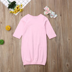 PUDCOCO Newest Baby Girl Flower Swaddle Wrap Blanket Long Sleeve Sleeping Bag Pajamas Sleepwear & Robes +Headband Set 0-24M