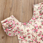 Newborn Infant Kids Baby Girls Floral Romper Jumpsuit Outfit Playsuit Clothes cotton fabric skin-friendly August 14
