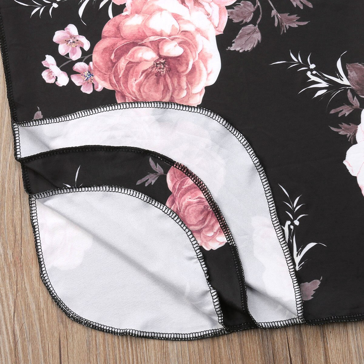 2018 Brand New Newborn Infant Baby Girls Cotton Floral Print Blanket Swaddle Muslin Wrap Swaddling Sleeping Bag+Headwear 2PCS