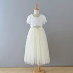Wholesale Summer New Baby Girl Princess Dress Eyelash Lace Straight Tulle Dress For Wedding Party Baby Girl Clothes E13844