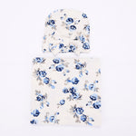 Personalized Bamboo Cotton Swaddling Set