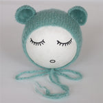 Newborn Knitted Mohair    Photography Prop (green)