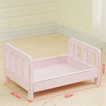 Posing Wood Bed For Newborn Photography Props Photo Flokati Shoot Studio Accessories Baby Fotografia Photoshoot Wool Baskets