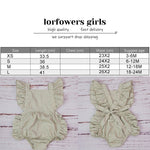 New Baby Clothes Summer Bubble Bow Tie Ruffle Linen Romper Jumpsuit For Boys Girls Newborn Toddler Kids Boutique Infantil Roupa