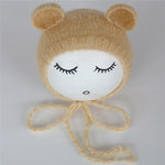Newborn Knitted Mohair    Photography Prop (Khaki)
