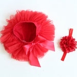 Satin Bow Tutu Set