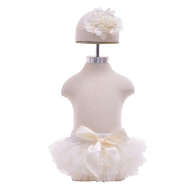 Satin Bow Tutu Set