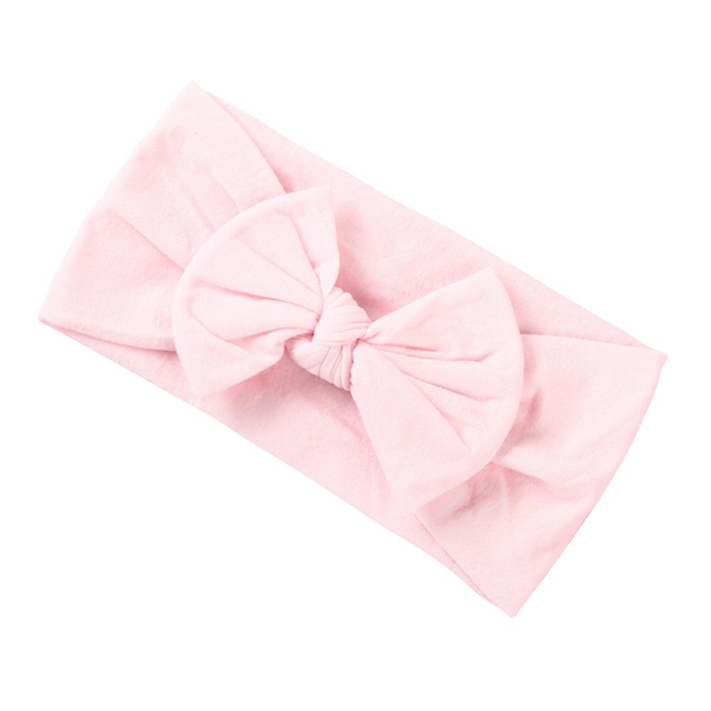 Soft  Baby Bows Turban Knotted Bow Baby Headband Nylon Head Wraps Infant Hair Accessories 27 Colors for Baby Girls  JFNY069