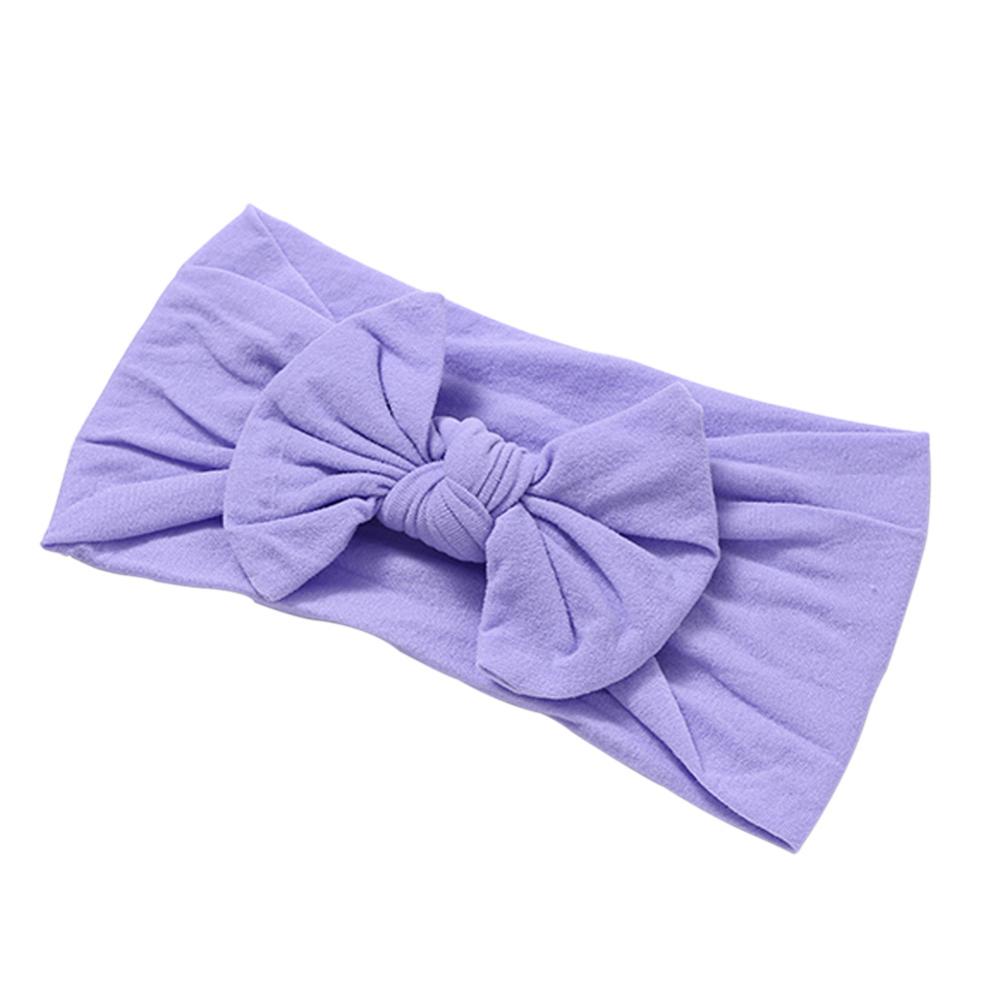 Soft  Baby Bows Turban Knotted Bow Baby Headband Nylon Head Wraps Infant Hair Accessories 27 Colors for Baby Girls  JFNY069