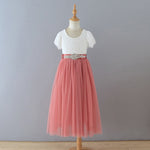 Wholesale Summer New Baby Girl Princess Dress Eyelash Lace Straight Tulle Dress For Wedding Party Baby Girl Clothes E13844