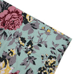 Newborn Baby Boy Girl Infant Floral Swaddle Wrap Headband Swaddling Blanket Muslin Floral Print Baby Sleeping Blanket