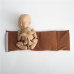 Newborn Photography Wraps Studio Photo Accessories Baby Shaped Wrap Cloth Binder Auxiliary Props Adjustable Posing Belt
