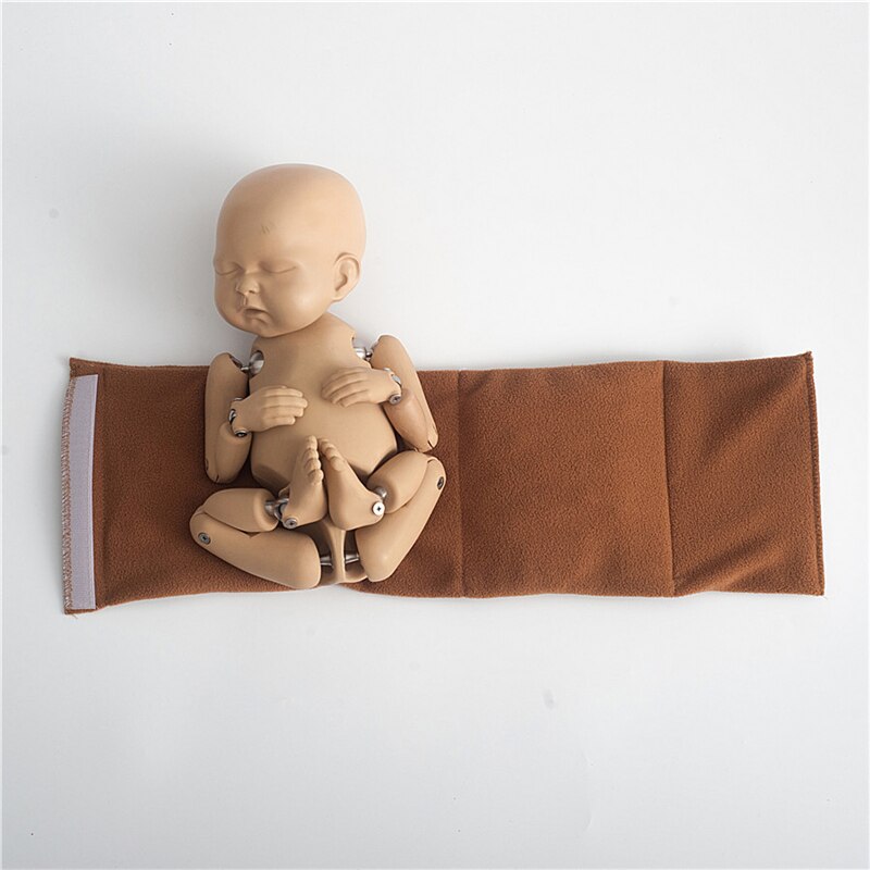 Newborn Photography Wraps Studio Photo Accessories Baby Shaped Wrap Cloth Binder Auxiliary Props Adjustable Posing Belt