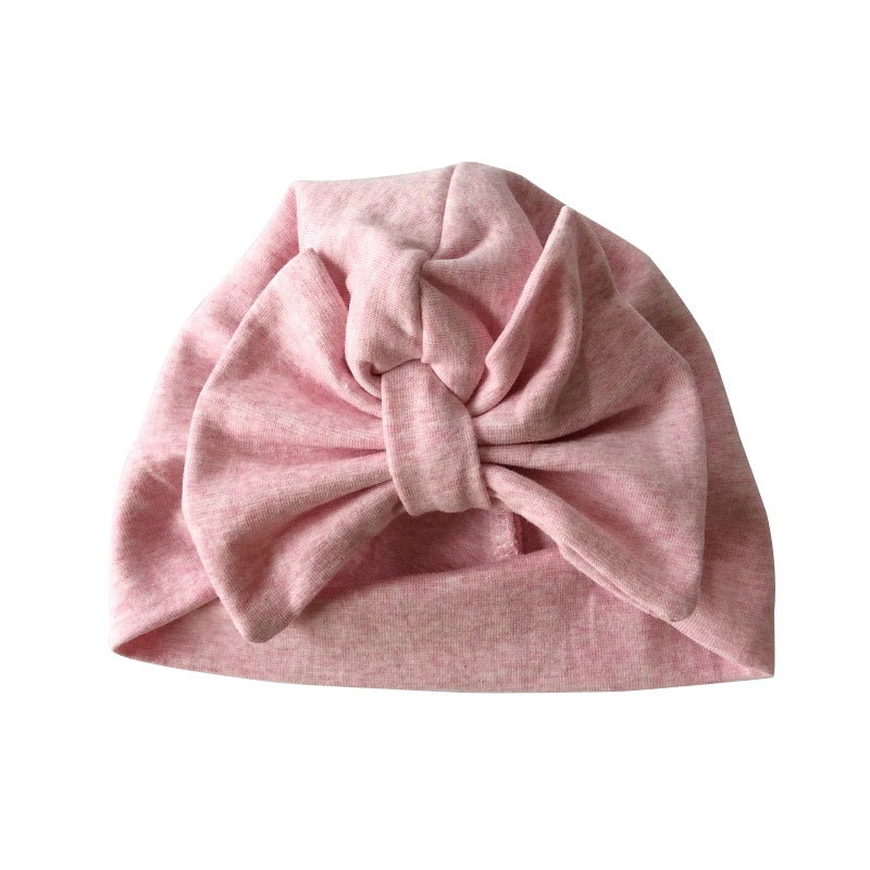 Baby Cap Cotton Big Bow Hat For Baby Girls 2 Layer Butterfly India Hat Kids Caps Winter Children's Hats