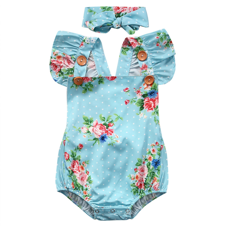 2pcs/Set Newborn Baby Clothes Sleeveless Girl Boy Clothes Casual Design Cotton Baby Rompers With Headband de bebe costumes