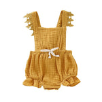 Newborn Solid One Pieces Clothes Summer Outfits 2019 Baby Girl Lace Backless Romper Jumpsuit Outfits Baby girl Bebe Clothes