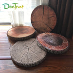 Hot Sale Cheap Creative 3D Cute Pillow Stump Coussin Round Chair Seat Cushion Kid Kussens Sofa Throw Pillow Almofadas Cojines