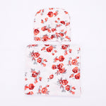 Personalized Bamboo Cotton Swaddling Set