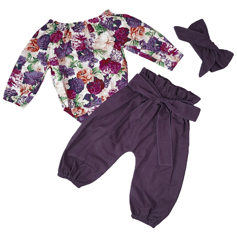 Victoria 3pc Violets Set