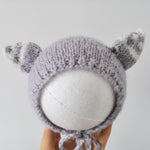 Ylsteed Crochet Newborn Mohair Hat Baby Photography Props Cute Animal Style Newborn Baby Caps  Infant Photography Accessories