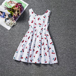 Summer Dresses For Girl 2019 Girls Clothing White Beading Princess Party Dress Elegant Ceremony 4 5 6 Years Teenage Girl Costume