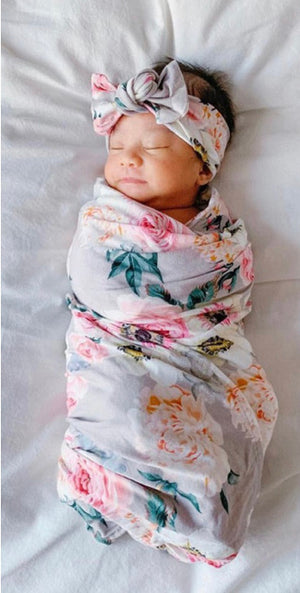 Bamboo Cotton  Swaddling Set